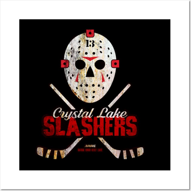 CRYSTAL LAKE SLASHERS Wall Art by BG305